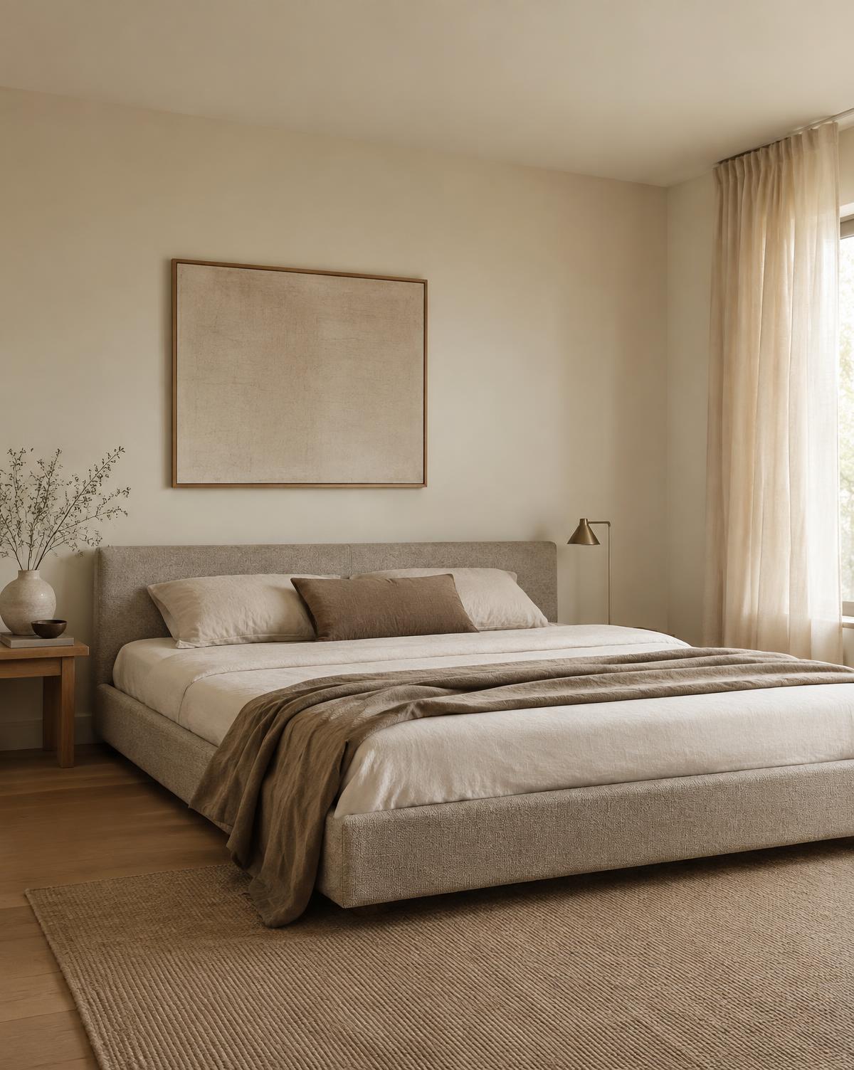 Minimal bed style
